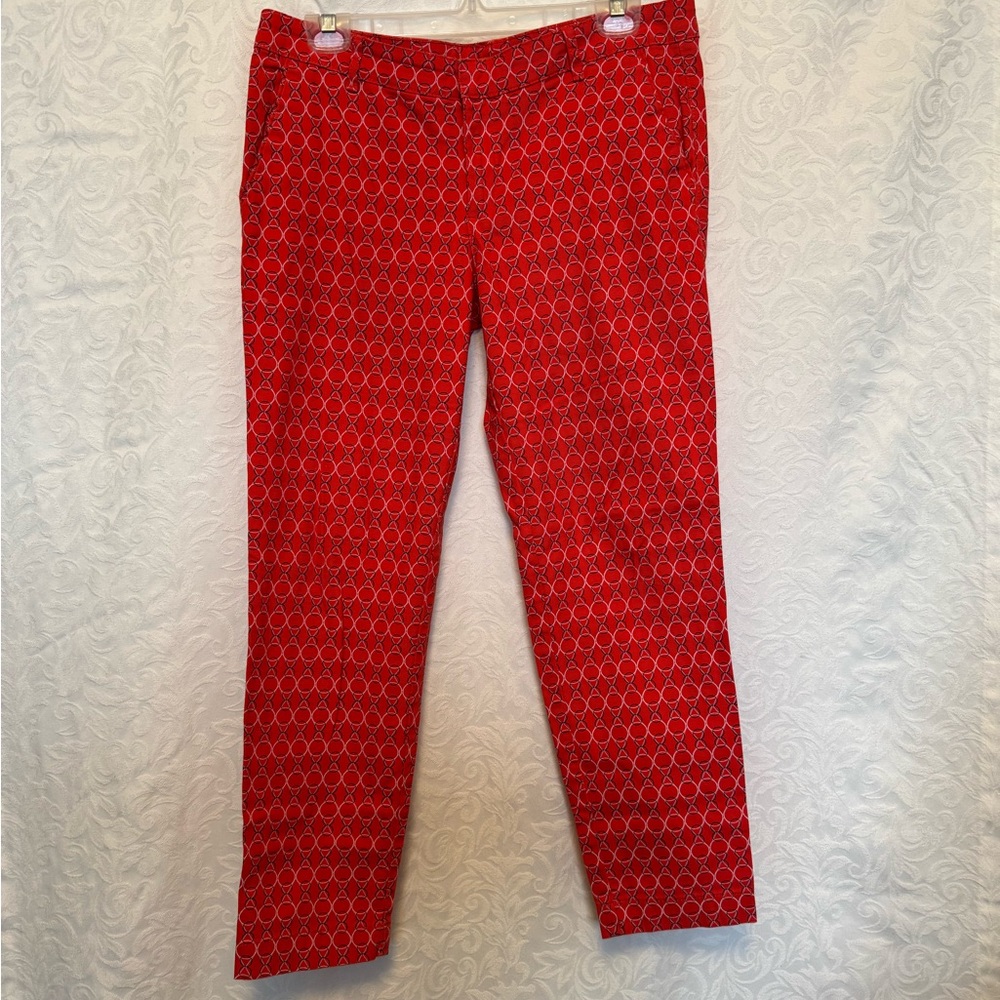 Pixie Pants red with design